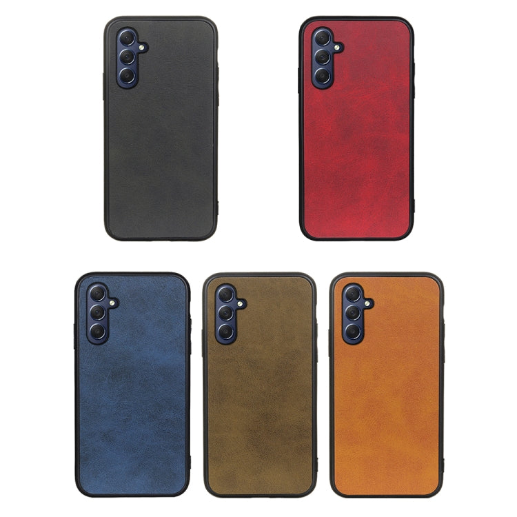 Custodia in vitello bicolore per Samsung Galaxy M54 5G