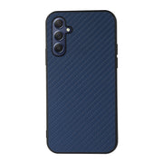 Custodia in PU con trama fibra di carbonio per Samsung Galaxy M54