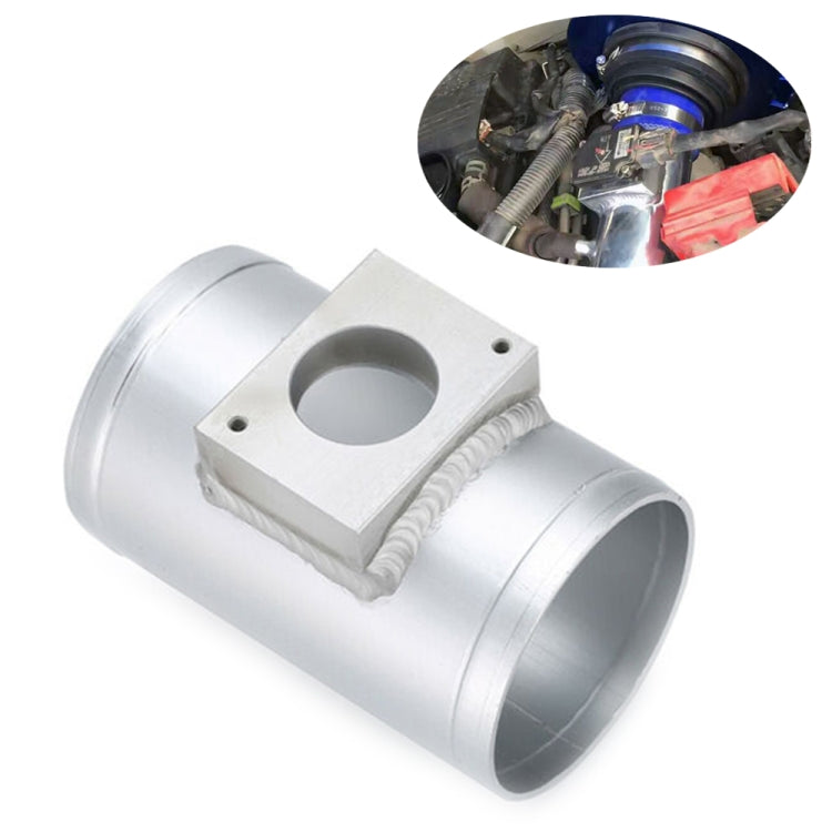 XH-UN601 Base del sensore di aspirazione della flangia del misuratore di flusso d'aria del motore modificato per auto per Mitsubishi Lancer, 63mm, 76mm