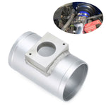 XH-UN601 Base del sensore di aspirazione della flangia del misuratore di flusso d'aria del motore modificato per auto per Mitsubishi Lancer, 63mm, 76mm