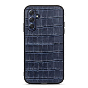 Custodia in vera pelle effetto coccodrillo per Samsung Galaxy M54