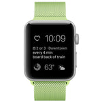 Per cinturino in acciaio inossidabile magnetico con anello milanese serie Apple Watch, 5 & 4 40mm / 3 & 2 & 1 38mm, 5 & 4 44mm / 3 & 2 & 1 42mm