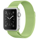 Per cinturino in acciaio inossidabile magnetico con anello milanese serie Apple Watch, 5 & 4 40mm / 3 & 2 & 1 38mm, 5 & 4 44mm / 3 & 2 & 1 42mm