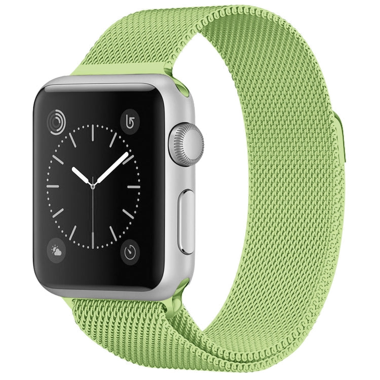 Per cinturino in acciaio inossidabile magnetico con anello milanese serie Apple Watch, 5 & 4 40mm / 3 & 2 & 1 38mm, 5 & 4 44mm / 3 & 2 & 1 42mm