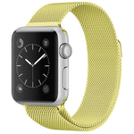 Per cinturino in acciaio inossidabile magnetico con anello milanese serie Apple Watch, 5 & 4 40mm / 3 & 2 & 1 38mm, 5 & 4 44mm / 3 & 2 & 1 42mm