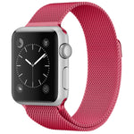 Per cinturino in acciaio inossidabile magnetico con anello milanese serie Apple Watch, 5 & 4 40mm / 3 & 2 & 1 38mm, 5 & 4 44mm / 3 & 2 & 1 42mm