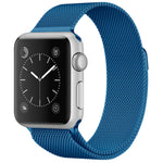 Per cinturino in acciaio inossidabile magnetico con anello milanese serie Apple Watch, 5 & 4 40mm / 3 & 2 & 1 38mm, 5 & 4 44mm / 3 & 2 & 1 42mm