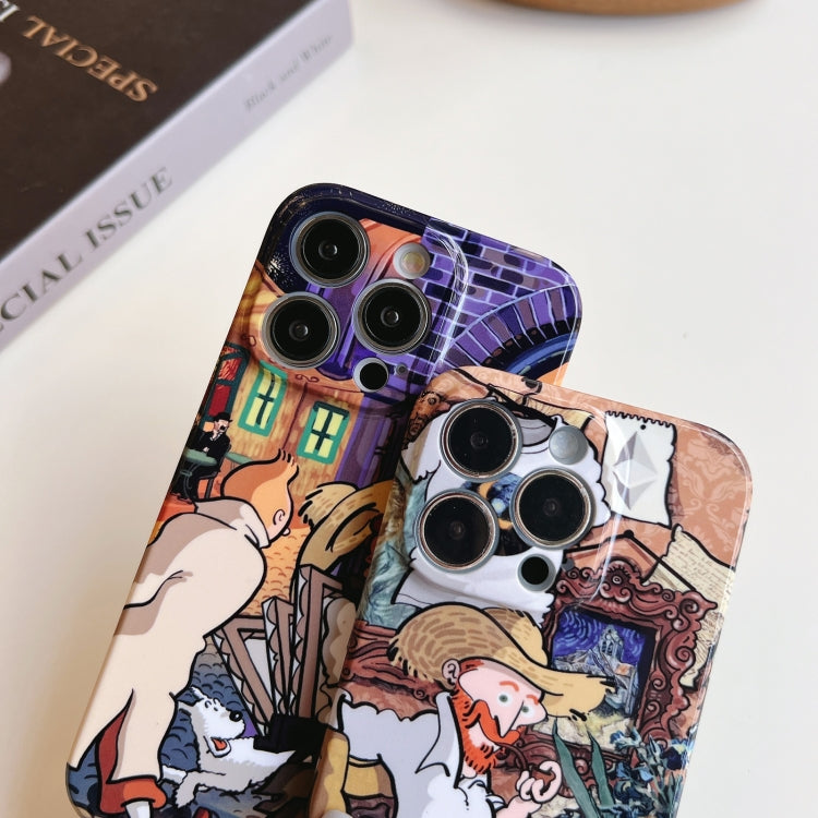 Custodia PC artistica per iPhone 12 e 13