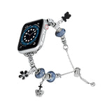 Cinturino in metallo con cinturino in perline, For Apple Watch 8 41mm, For Apple Watch 8 45mm, For Apple Watch SE 2022 40mm, For Apple Watch SE 2022 44mm