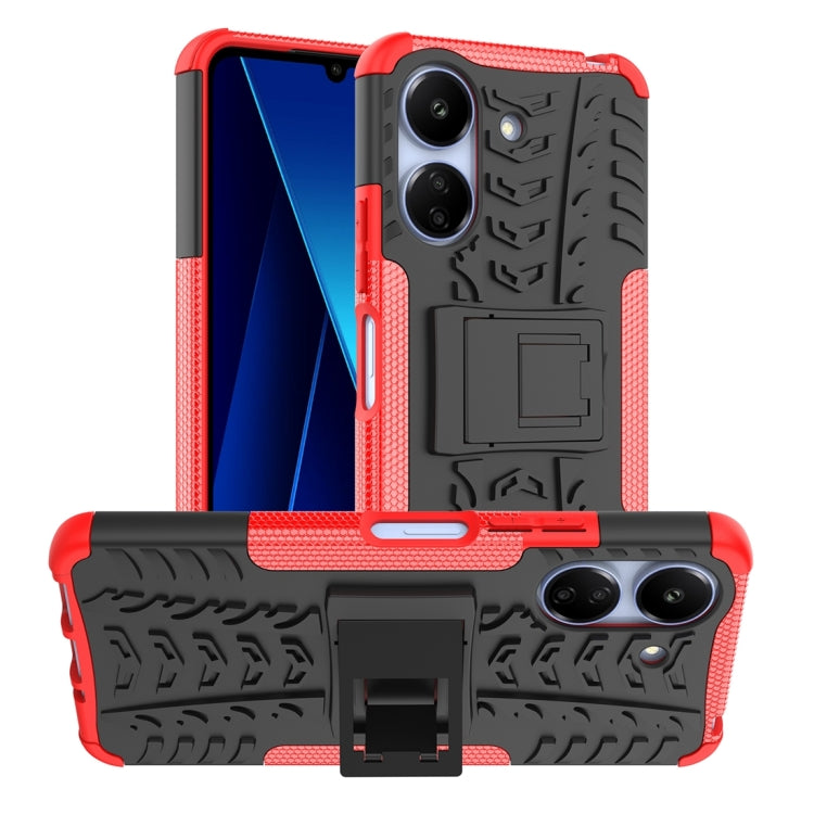 Custodia TPU con supporto per Xiaomi Redmi A3 e Note 13