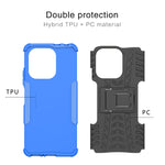 Custodia TPU con supporto per Xiaomi Redmi A3 e Note 13