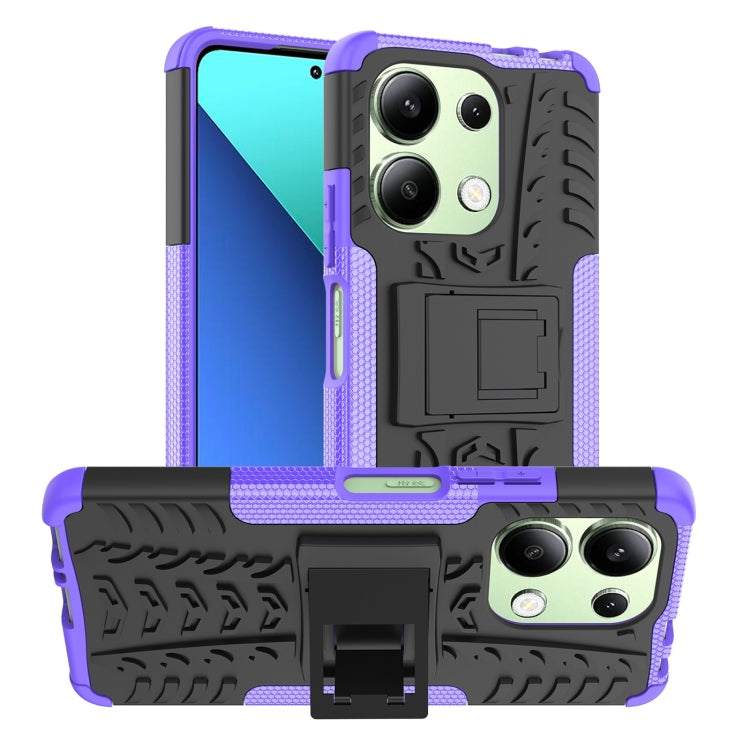 Custodia TPU con supporto per Xiaomi Redmi A3 e Note 13