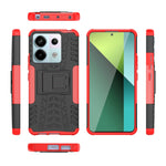 Custodia TPU con supporto per Xiaomi Redmi Note 13 Pro