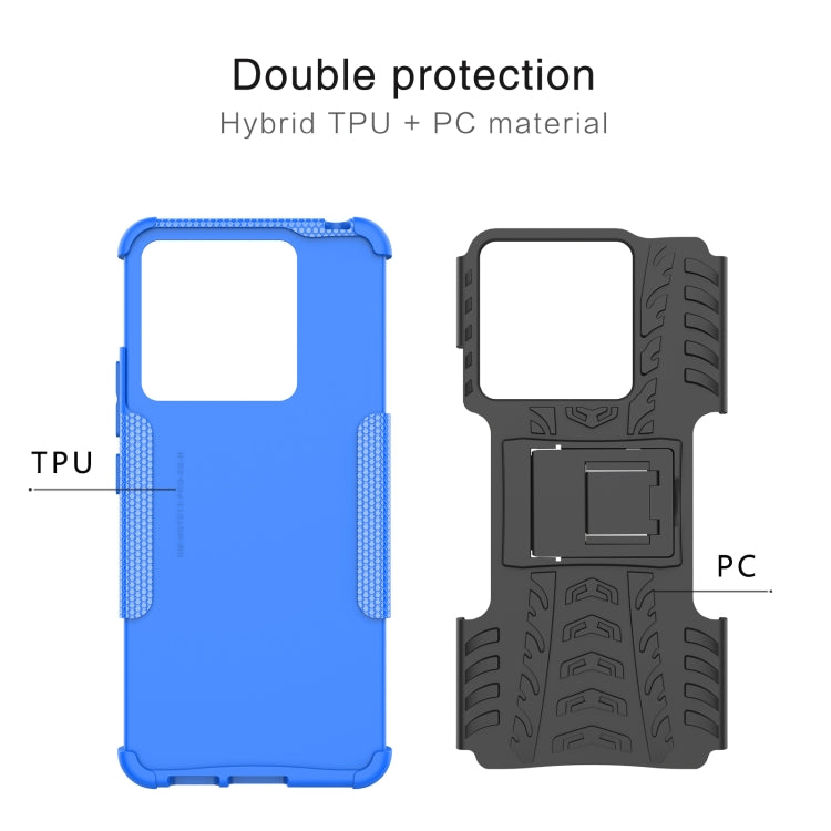Custodia TPU con supporto per Xiaomi Redmi Note 13 Pro