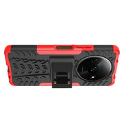 Gomma Texture TPU + Custodia per telefono PC con supporto, For Xiaomi Redmi A3 4G, For Xiaomi Redmi Note 13 4G, For Xiaomi Poco C65, For Xiaomi Redmi Note 13 5G Global, For Xiaomi Redmi 13C 4G, For Xiaomi Redmi Note 13 Pro+ 5G