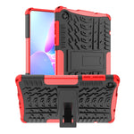 Tyre Texture TPU + custodia per tablet PC con supporto, For Lenovo Tab M8 4th Gen, For Lenovo Tab M10