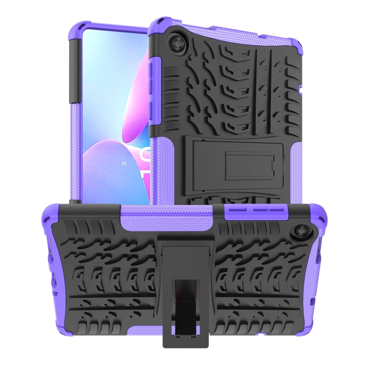 Tyre Texture TPU + custodia per tablet PC con supporto, For Lenovo Tab M8 4th Gen, For Lenovo Tab M10