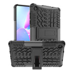 Tyre Texture TPU + custodia per tablet PC con supporto, For Lenovo Tab M8 4th Gen, For Lenovo Tab M10