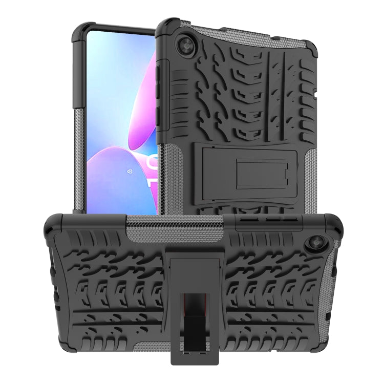 Tyre Texture TPU + custodia per tablet PC con supporto, For Lenovo Tab M8 4th Gen, For Lenovo Tab M10