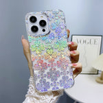 Custodia per telefono in TPU con polvere glitterata serie Little Star, For iPhone 14, For iPhone 14 Pro