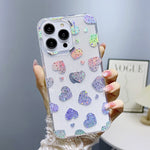 Custodia per telefono in TPU con polvere glitterata serie Little Star, For iPhone 12, For iPhone 12 Pro