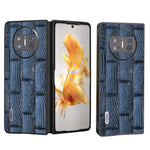 ABEL Custodia per telefono serie Mahjong Texture in vera pelle, For Huawei Mate X3, For Huawei Mate 60