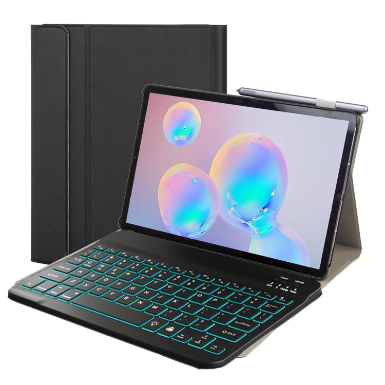 DY-M10P Per Lenovo Smart Tab M10 HPD Plus TB-X606F 10,3 pollici 2 in 1 Tastiera Bluetooth ABS magnetica rimovibile + Custodia protettiva in pelle con funzione di supporto e sospensione / riattivazione