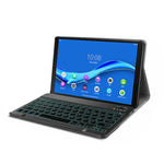DY-M10P Per Lenovo Smart Tab M10 HPD Plus TB-X606F 10,3 pollici 2 in 1 Tastiera Bluetooth ABS magnetica rimovibile + Custodia protettiva in pelle con funzione di supporto e sospensione / riattivazione