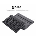 DY-M10P Per Lenovo Smart Tab M10 HPD Plus TB-X606F 10,3 pollici 2 in 1 Tastiera Bluetooth ABS magnetica rimovibile + Custodia protettiva in pelle con funzione di supporto e sospensione / riattivazione