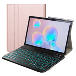 DY-M10P Per Lenovo Smart Tab M10 HPD Plus TB-X606F 10,3 pollici 2 in 1 Tastiera Bluetooth ABS magnetica rimovibile + Custodia protettiva in pelle con funzione di supporto e sospensione / riattivazione