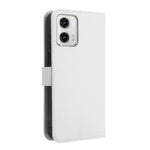 Custodia per telefono in pelle con trama a diamante, For Motorola Moto G 5G 2023, For Motorola Moto G52J 5G
