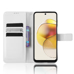 Custodia per telefono in pelle con trama a diamante, For Motorola Moto G 5G 2023, For Motorola Moto G52J 5G