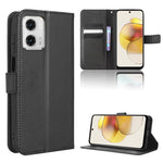 Custodia per telefono in pelle con trama a diamante, For Motorola Moto G 5G 2023, For Motorola Moto G52J 5G