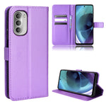 Custodia per telefono in pelle con trama a diamante, For Motorola Moto G 5G 2023, For Motorola Moto G52J 5G
