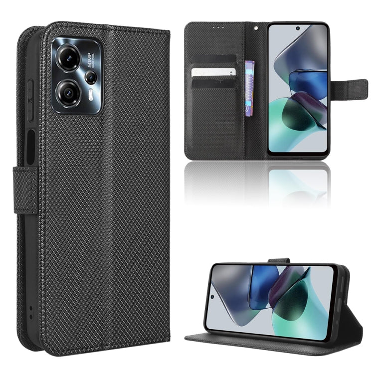 Custodia per telefono in pelle con trama a diamante, For Motorola Moto G Stylus 4G 2023, For Motorola Edge 40, For Motorola Moto G Stylus 5G 2023, For Motorola Moto G53 / G13