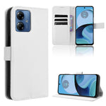 Custodia per telefono in pelle con trama a diamante, For Motorola Moto G84 5G, For Motorola Moto G54 5G, For Motorola Edge 40 Neo 5G, For Motorola Moto G14 4G