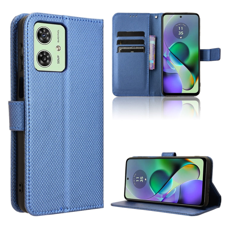 Custodia per telefono in pelle con trama a diamante, For Motorola Moto G84 5G, For Motorola Moto G54 5G, For Motorola Edge 40 Neo 5G, For Motorola Moto G14 4G