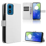 Custodia per telefono in pelle con trama a diamante, For Motorola Moto G45 5G, For Motorola Moto G64 5G / G64y 5G, For Motorola Moto G85 5G / S50 Neo 5G, For Motorola Moto E14 / G04s / G24 Power