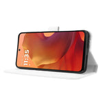 Custodia per telefono in pelle con trama a diamante, For Motorola Moto G15 4G / G15 Power 4G, For Motorola Moto G05 4G / E15 4G, For Motorola Moto G 5G 2025, For Motorola Moto G Play 2025