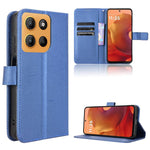 Custodia per telefono in pelle con trama a diamante, For Motorola Moto G15 4G / G15 Power 4G, For Motorola Moto G05 4G / E15 4G, For Motorola Moto G 5G 2025, For Motorola Moto G Play 2025