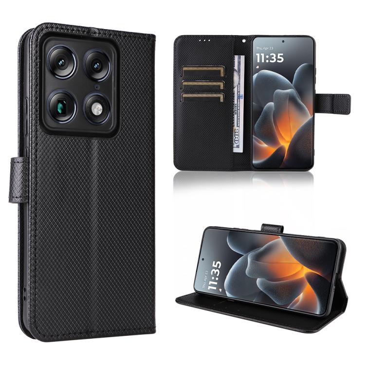 Custodia per telefono in pelle con trama a diamante, For Motorola Moto X70 Air Pro / Signature 5G, For Motorola Moto G17 / G17 Power 4G, For Motorola Edge 70 Fusion 5G, For Motorola Moto G67 Power / G57 Power