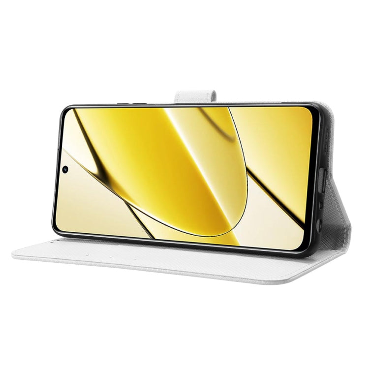 Custodia per telefono in pelle con trama a diamante, For Realme 11 5G Foreign / 11X, For Realme C53 4G / Narzo N53 4G, For Realme 11 5G, For Realme 11 Pro / 11 Pro+