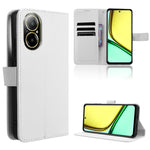 Custodia per telefono in pelle con trama a diamante, For Realme GT 6 / GT 6T / GT Neo6, For Realme C63 4G / C61 4G / Narzo N63 4G, For Realme 12 Lite 4G, For Realme GT Neo6 SE 5G
