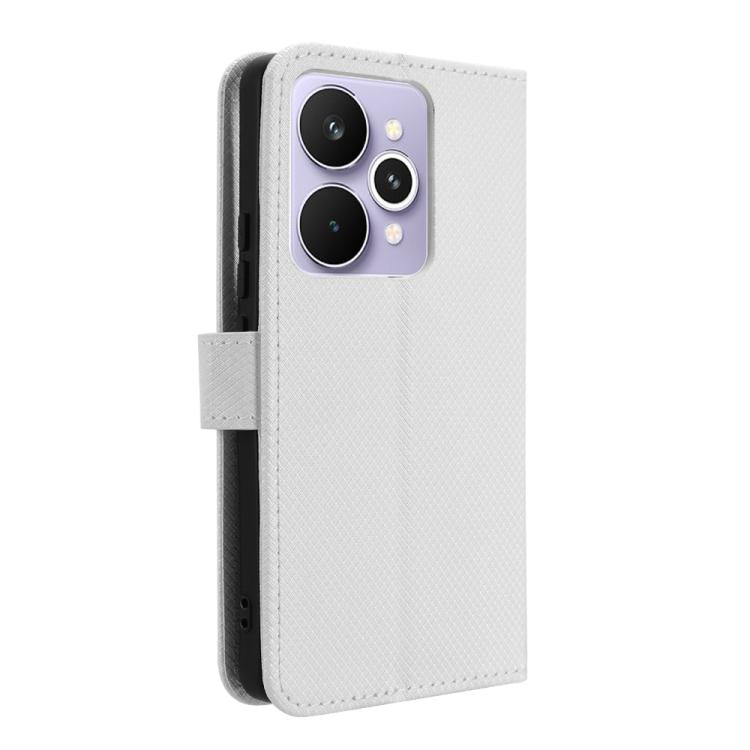 Custodia per telefono in pelle con trama a diamante, For Realme 15 5G / 15 Pro 5G, For Realme 15 SEA, For Realme C71 4G, For Realme GT 7 5G