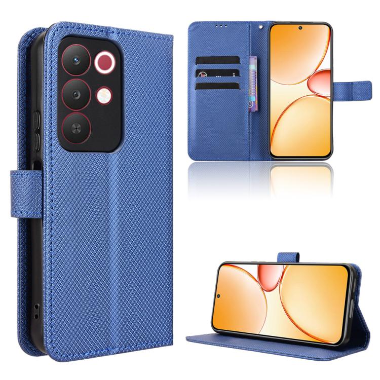 Custodia per telefono in pelle con trama a diamante, For Realme 16 Pro 5G, For Realme P4x 5G, For Realme 15x 5G India / C85 5G, For Realme C85 Pro 4G