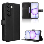 Custodia per telefono in pelle con trama a diamante, For Realme 16T 5G, For Realme C100i 4G / C100x 4G, For Realme C100 4G, For Realme C83 5G / P4 Lite 5G