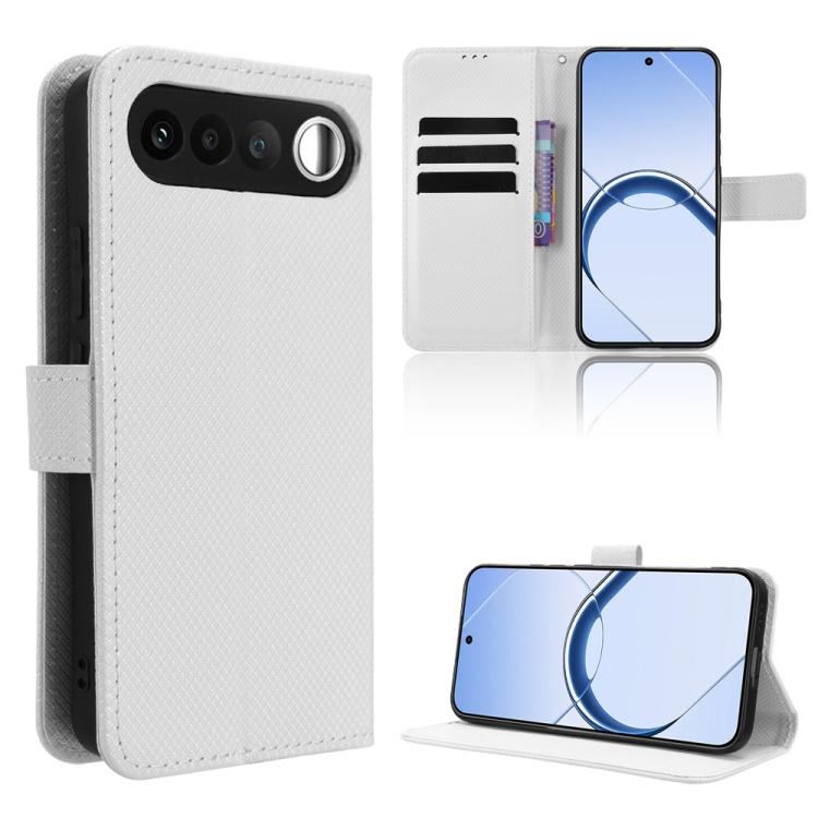 Custodia per telefono in pelle con trama a diamante, For Realme P4 Power 5G, For Realme Note 80 4G, For Realme 16 5G, For Realme 16 Pro+ 5G