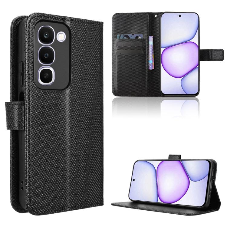 Custodia per telefono in pelle con trama a diamante, For Realme 16T 5G, For Realme C100i 4G / C100x 4G, For Realme C100 4G, For Realme C83 5G / P4 Lite 5G