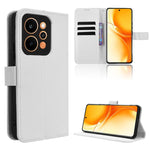 Custodia per telefono in pelle con trama a diamante, For Realme P4 Power 5G, For Realme Note 80 4G, For Realme 16 5G, For Realme 16 Pro+ 5G