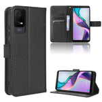 Custodia per telefono in pelle con trama a diamante, For TCL 40 NxtPaper 4G, For TCL 40 XE 5G, For TCL 40 XL, For TCL ION X